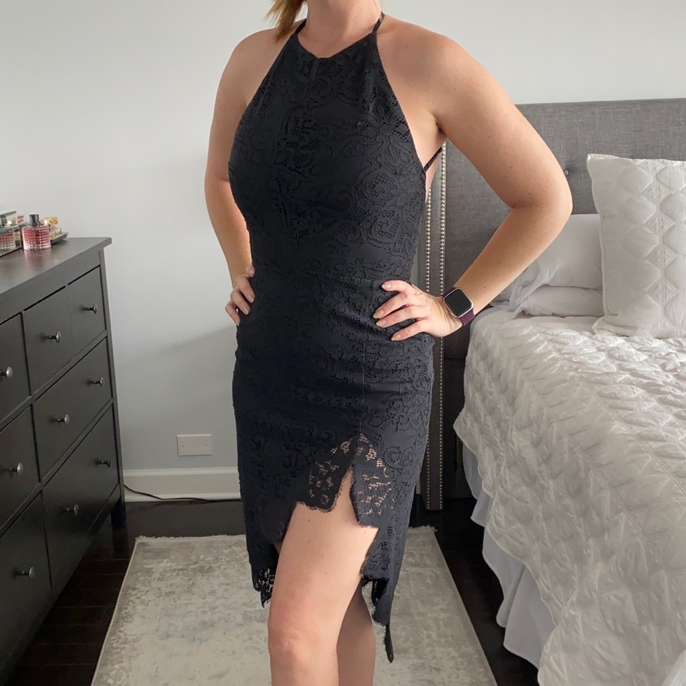 For Love and Lemons x Revolve Maui Wowie lace Dress